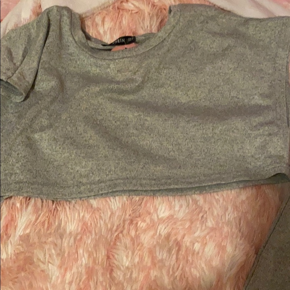 2piece crop top and pants set. Comfy small
